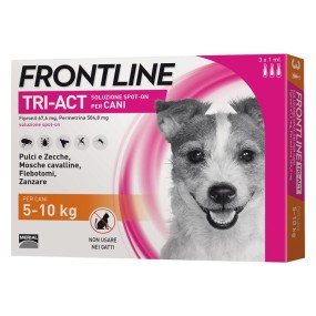 Frontline Tri-Act per cani da 5 a 10 kg