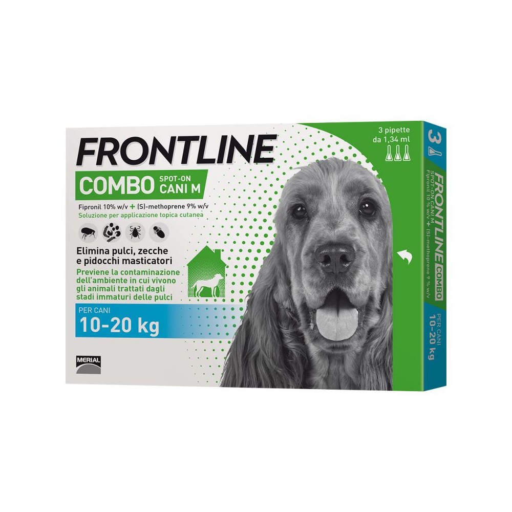 Antiparassitario per cani Frontline Combo 10 - 20kg di peso