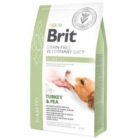 Brit Vet Diet Diabetes mangime secco grain-free cani adulti