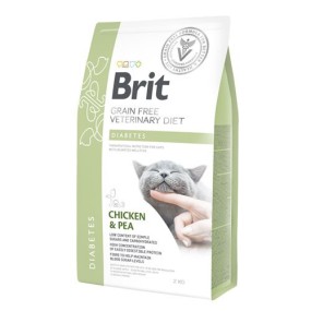 Brit Vet Diet Diabetes mangime secco grain-free gatti