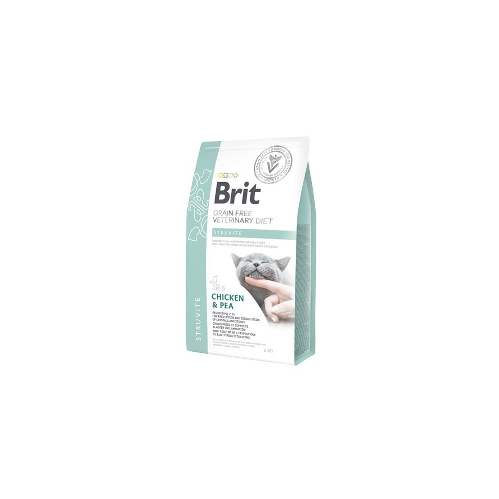 Brit Vet Diet Struvite mangime secco grain-free gatti