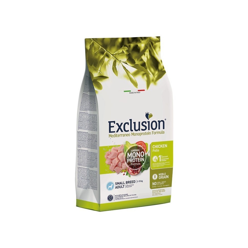 Exclusion Monoprotein Cani Adulti Small