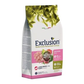 Exclusion Monoprotein Cani Puppy Large Breed pollo 12 kg
