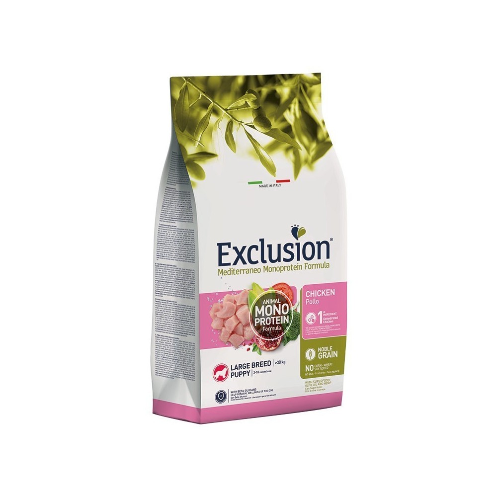 Exclusion Monoprotein Cani Puppy Large