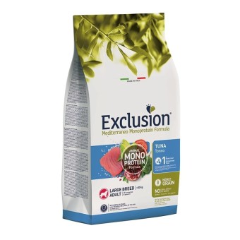 Exclusion Monoprotein Cani Adulti Large Breed tonno 12 kg
