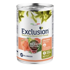 Exclusion Monoprotein paté Cani Adulti All Breeds salmone