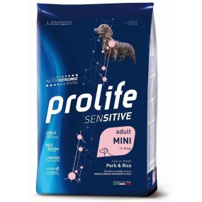 Prolife Sensitive mangime secco Cani Adulti Mini maiale e riso 2 kg