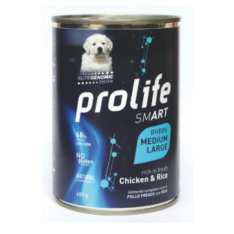 Prolife Smart mangime umido Cani Puppy Medium&Large pollo e riso