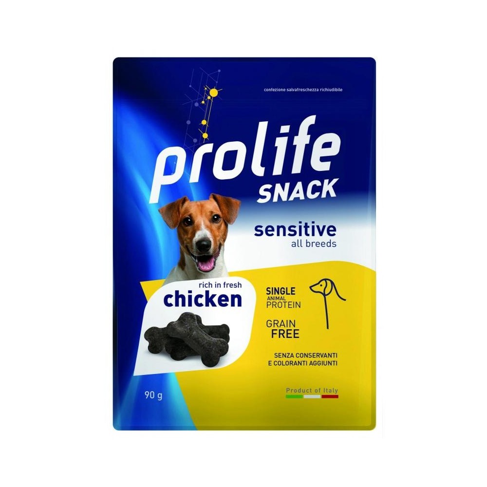 Prolife Snack Sensitive Cani All Breeds pollo