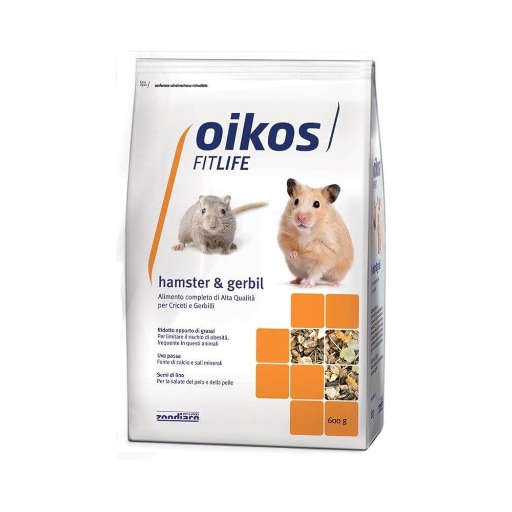Oikos Fitlife Hamster & Gerbil mangime