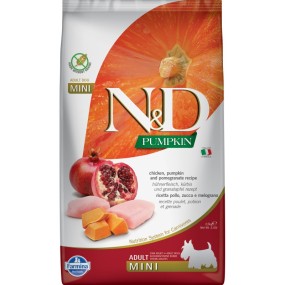 Farmina N&D Pumpkin mangime secco Cani Adulti Mini pollo e melograno 2,5 kg