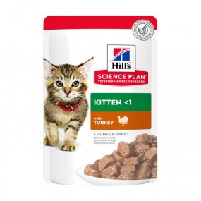 Hill's Mantenimento umido Gatti Kitten tacchino
