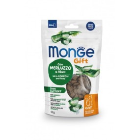 Monge Gift Skin Support Gatto con Merluzzo e Aloe Vera