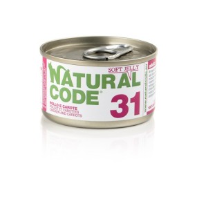 Natural Code Scatoletta 31 Pollo e Carote per Gatti Adulti 85gr