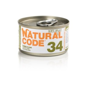 Natural Code Scatoletta 34 Tonno e Kiwi per Gatti Adulti 85gr