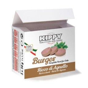 Kippy Burger gusto Agnello per Gatti Adulti 3X50gr