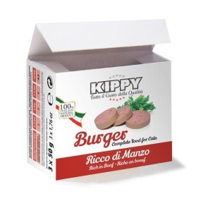 Kippy Burger gusto Manzo per Gatti Adulti 3X50gr