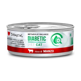 Disugual Metabolic Balance Diabetic gusto Manzo per Gatti Adulti 85gr