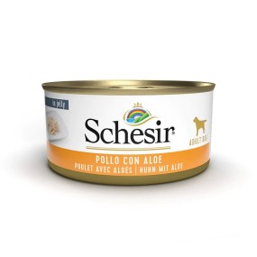 Schesir Jelly Adult Pollo con Aloe Scatoletta per Cani Adulti 150gr