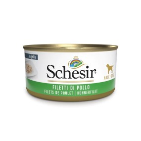 Schesir Jelly Adult Filetti di Pollo Scatoletta per Cani Adulti 150gr