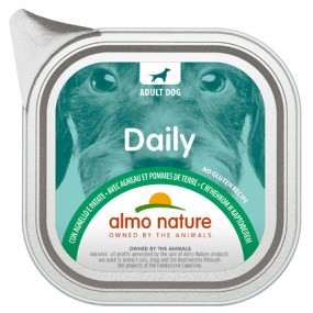 Almo Nature Daily Vaschetta gusto Agnello e Patate per Cani Adulti