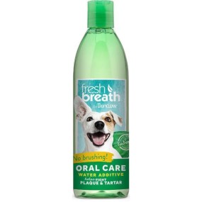 Colluttorio per la pulizia della bocca dei cani Oral Care Water Additive Fresh Breath 473 ml
