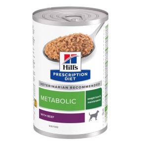 Hill's Prescription Diet Metabolic umido Cani Adulti Manzo 370 gr